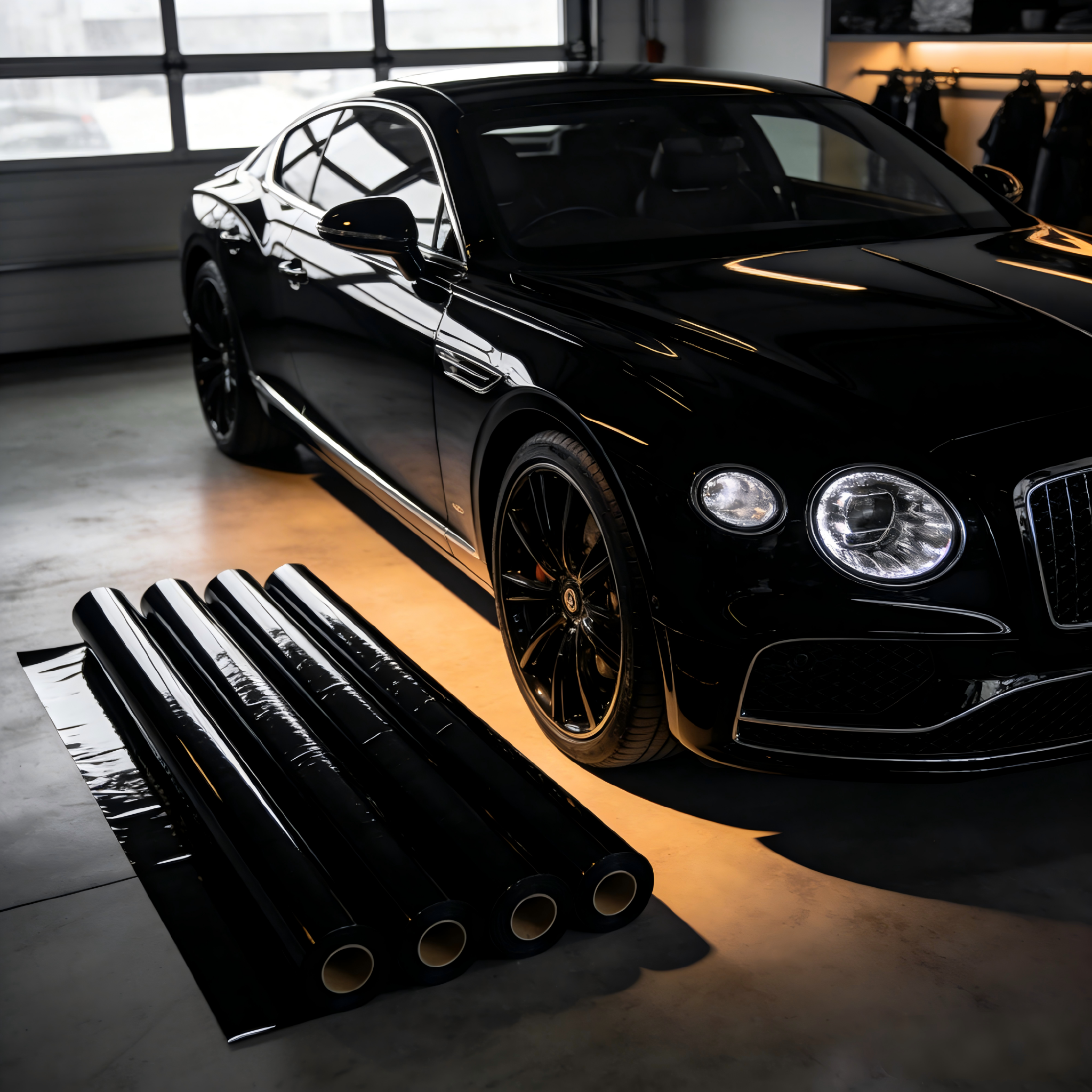 Black Car Paint Protection Film