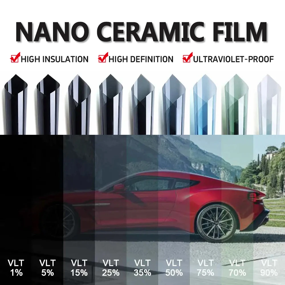 Nano Ceramic IR Car Window Film: Stay Cool, Stay Protected