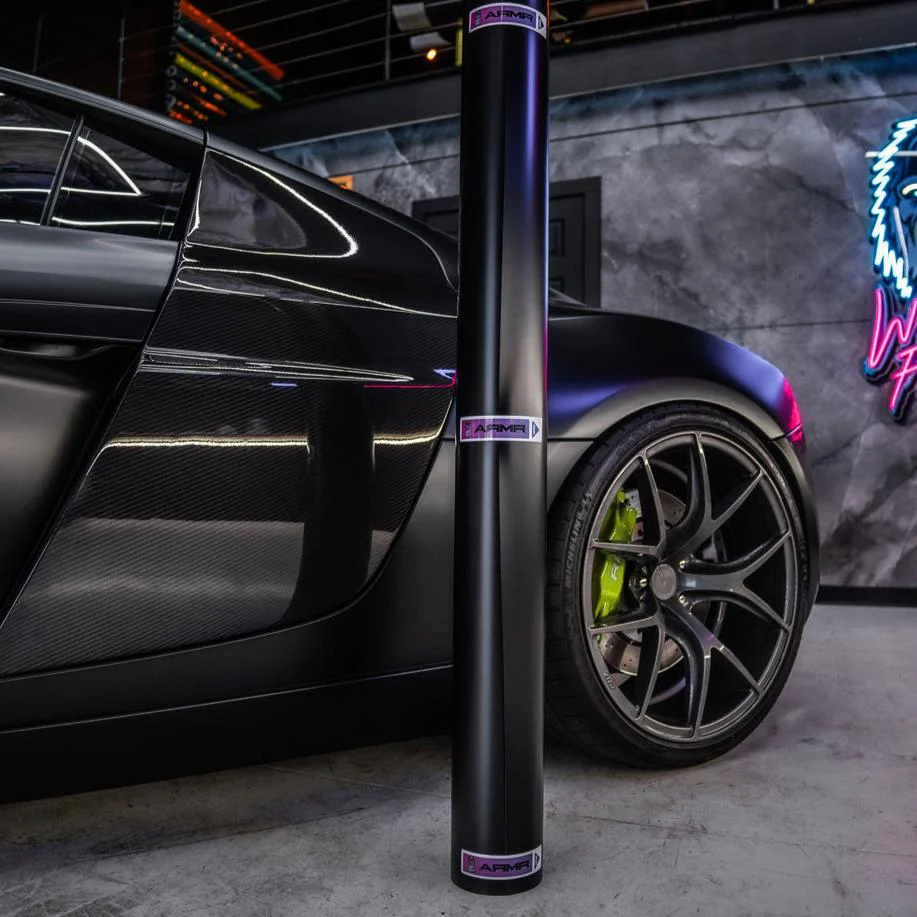 Black Automotive PPF for a Flawless Show-Car Finish