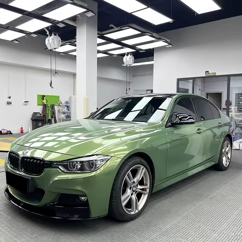 Rainbow Emerald: The Color-Shifting Car Wrap That Turns Roads Into Runways