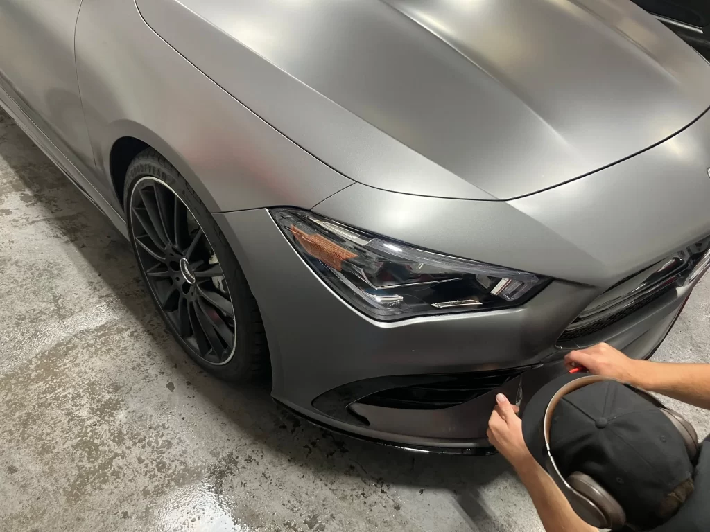 Chrome Metallic Car Wrap: Mirror Finish Vehicle Transformation