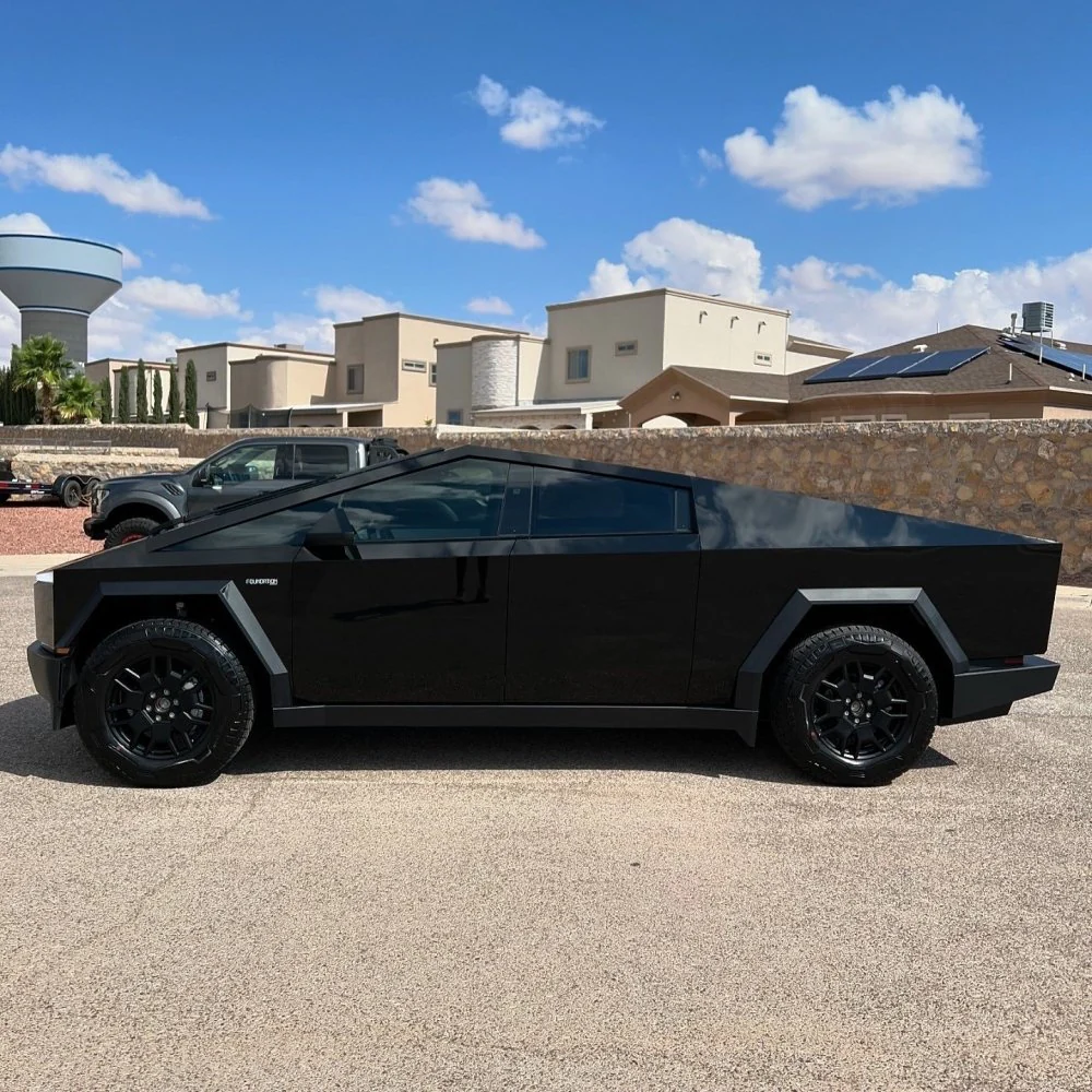 Black Automotive PPF for a Flawless Show-Car Finish