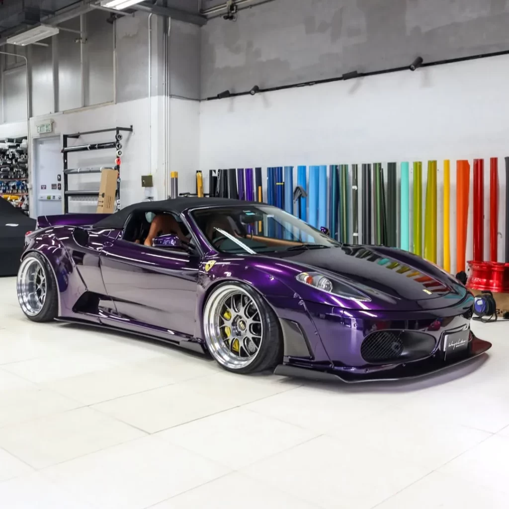 Dark Midnight Purple Paint Protection Film – Bold Color Meets Serious Protection