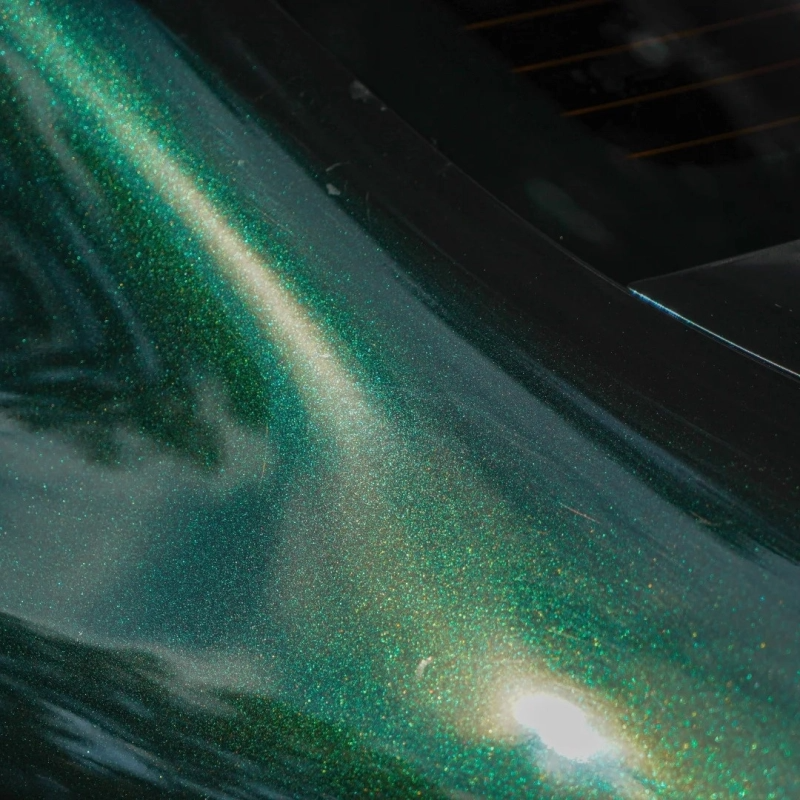 Gloss Metallic Emerald Green Paint Protection Film: Color Upgrade for Your Vehicle