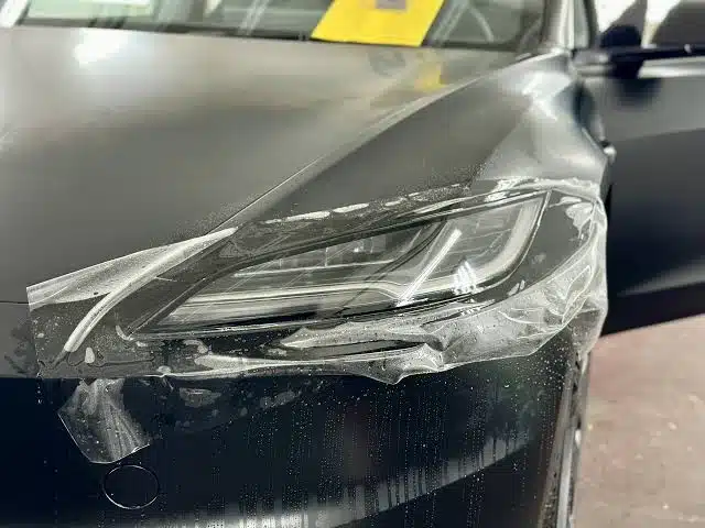 headlight paint protection film