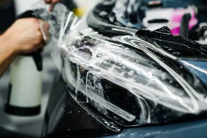 headlight paint protection film
